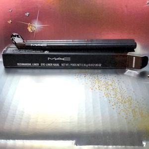 MAC technakohl eyeliner in Brown Border.